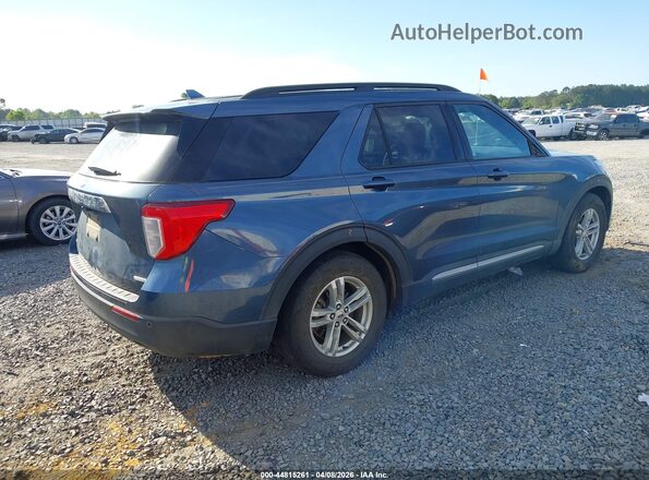 1FMSK7DH2LGA58064 2020 FORD FORD EXPLORER Blue Trasero derecho