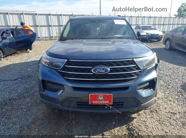 1FMSK7DH2LGA58064 2020 FORD FORD EXPLORER Blue Vista interior trasera