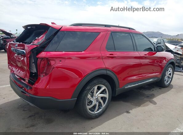 1FMSK7DH2LGC91796 2020 FORD FORD EXPLORER Red Задня права чверть