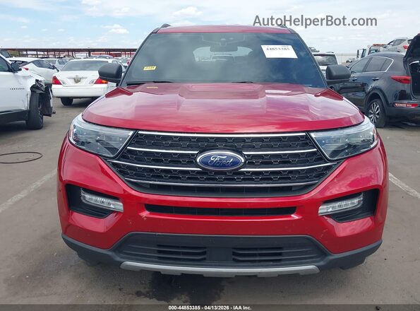1FMSK7DH2LGC91796 2020 FORD FORD EXPLORER Red Вид задньої частини салону