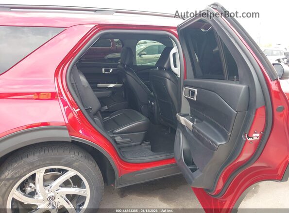 1FMSK7DH2LGC91796 2020 FORD FORD EXPLORER Red Вид наклейки з VIN-кодом