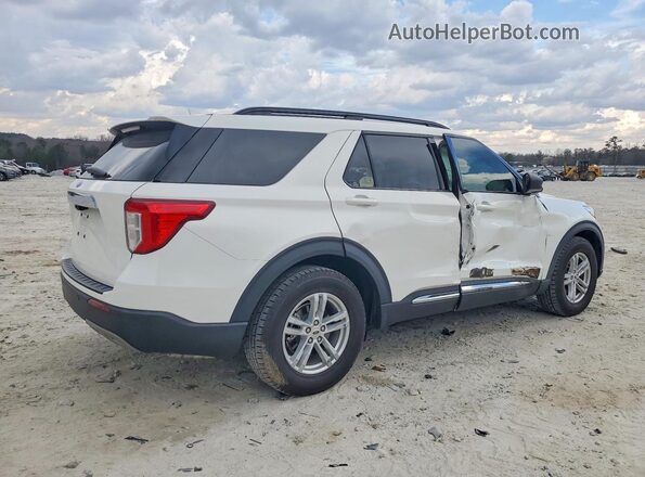 1FMSK7DH4NGA35677 2022 FORD FORD EXPLORER Белый Задняя правая четверть