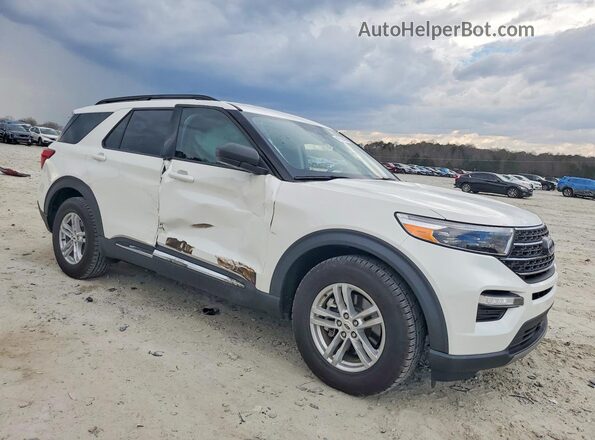 1FMSK7DH4NGA35677 2022 FORD FORD EXPLORER Белый Передняя правая четверть