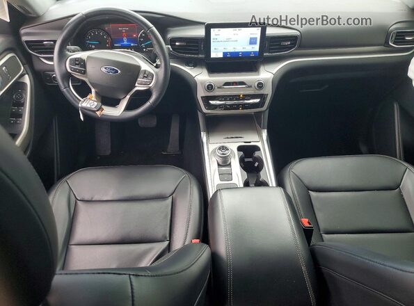 1FMSK7DH4NGA35677 2022 FORD FORD EXPLORER Белый Вид панели приборов