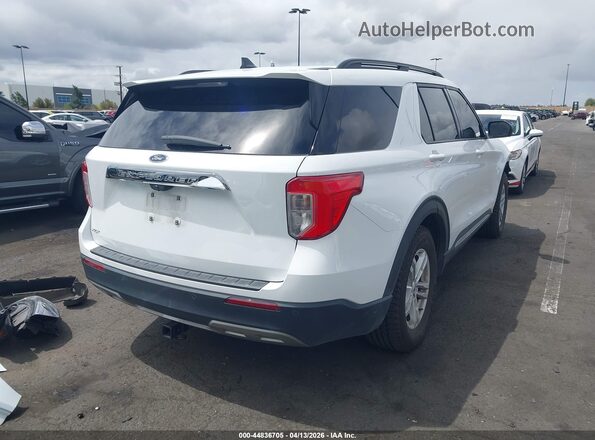 1FMSK7DH5MGC17497 2021 FORD FORD EXPLORER White Tył prawy