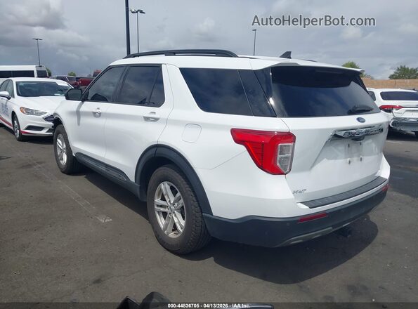 1FMSK7DH5MGC17497 2021 FORD FORD EXPLORER White Tył lewy