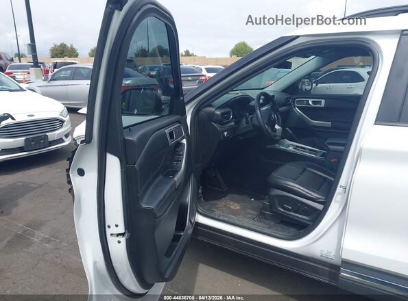 1FMSK7DH5MGC17497 2021 FORD FORD EXPLORER White Widok wnętrza z przodu