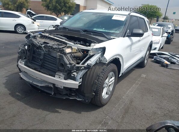 1FMSK7DH5MGC17497 2021 FORD FORD EXPLORER White Przód lewy