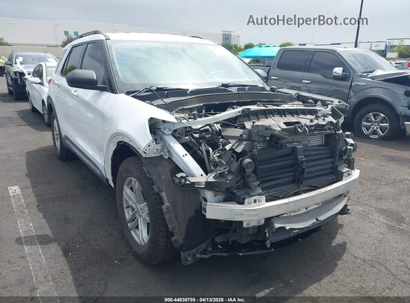 1FMSK7DH5MGC17497 2021 FORD FORD EXPLORER White Widok wnętrza 360 stopni