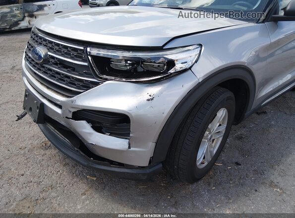 1FMSK7DH6NGA37690 2022 FORD FORD EXPLORER Silver Դիմացի տեսք