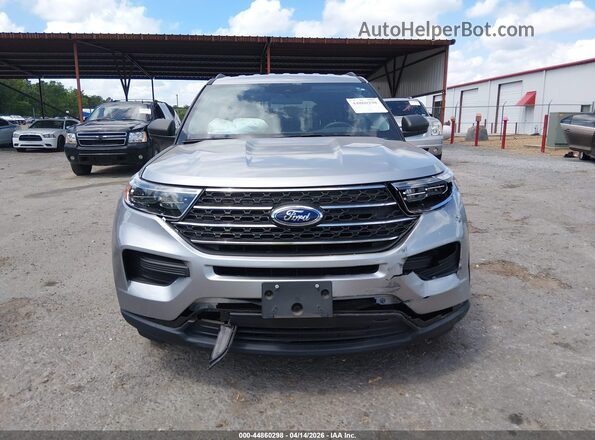 1FMSK7DH6NGA37690 2022 FORD FORD EXPLORER Silver Սարքավորումների վահանակի տեսք