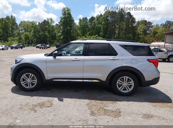 1FMSK7DH6NGA37690 2022 FORD FORD EXPLORER Silver Սալոնի 360 աստիճան տեսք