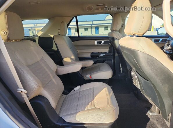 1FMSK7DH7LGC00635 2020 FORD FORD EXPLORER White Rear interior view