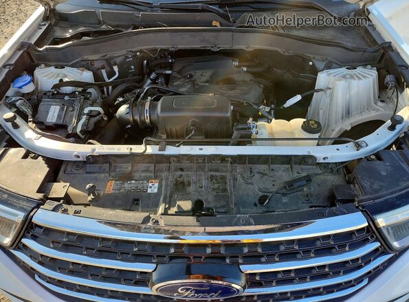 1FMSK7DH7LGC00635 2020 FORD FORD EXPLORER White Engine compartment view