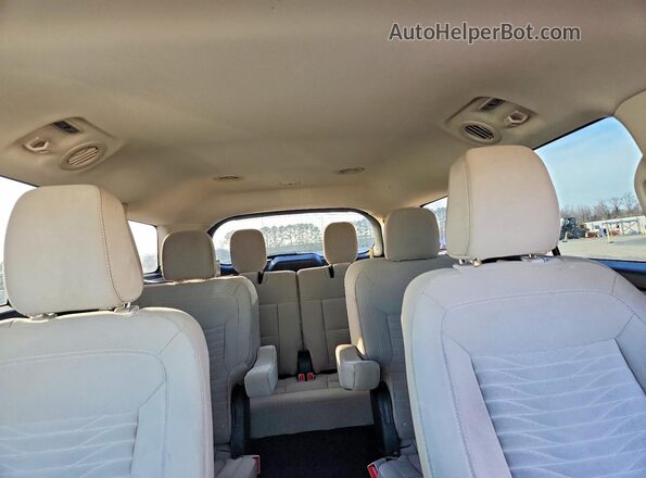 1FMSK7DH7LGC00635 2020 FORD FORD EXPLORER White Rear seats view
