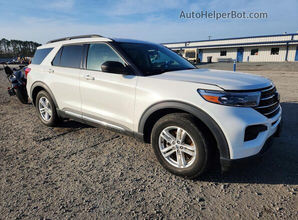 1FMSK7DH7LGC00635 2020 FORD FORD EXPLORER White Front right