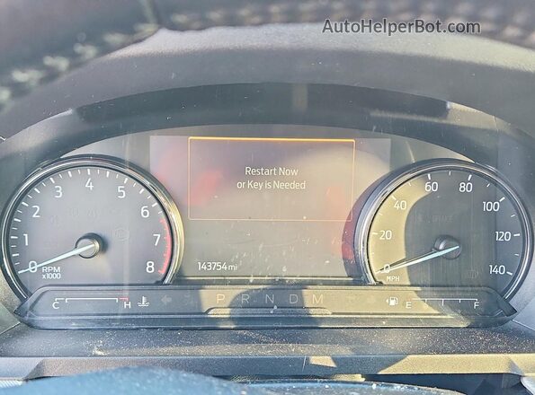 1FMSK7DH7LGC00635 2020 FORD FORD EXPLORER White Instrument cluster view