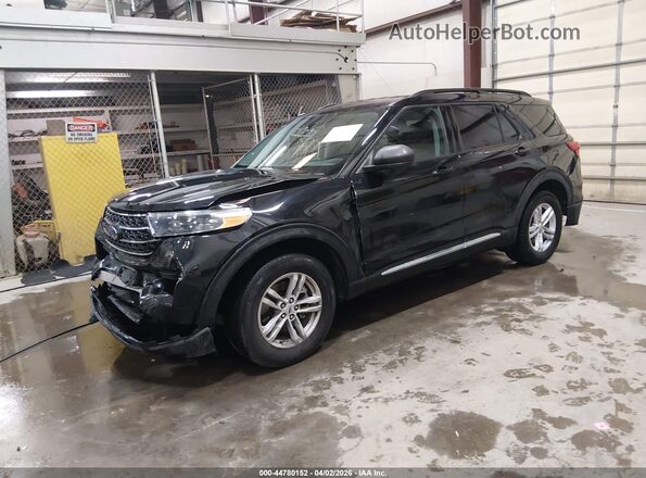 1FMSK7DH7NGA81052 2022 FORD FORD EXPLORER Black Front left