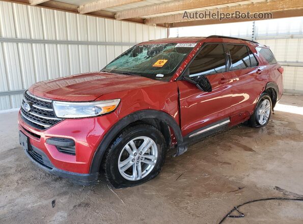 1FMSK7DH9MGA83089 2021 FORD FORD EXPLORER Maroon 