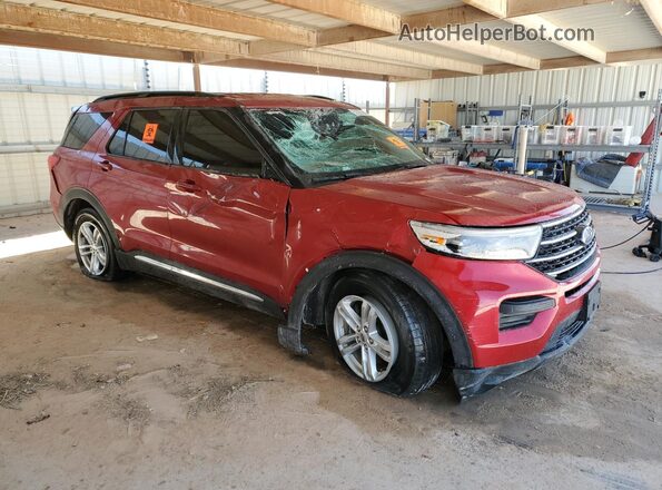 1FMSK7DH9MGA83089 2021 FORD FORD EXPLORER Maroon 