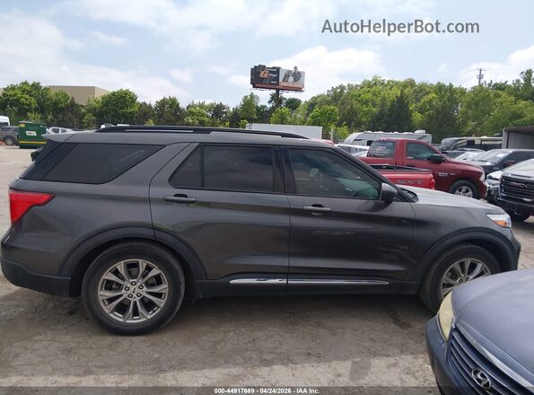 1FMSK7DHXLGA52240 2020 FORD FORD EXPLORER Black Սալոնի հետևի տեսք