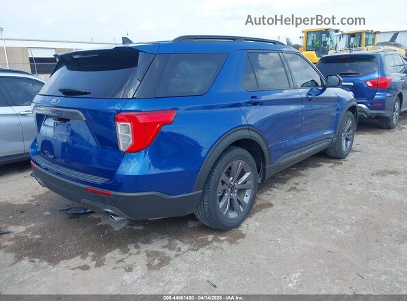 1FMSK7DHXPGA93022 2023 FORD FORD EXPLORER Blue Trasero derecho