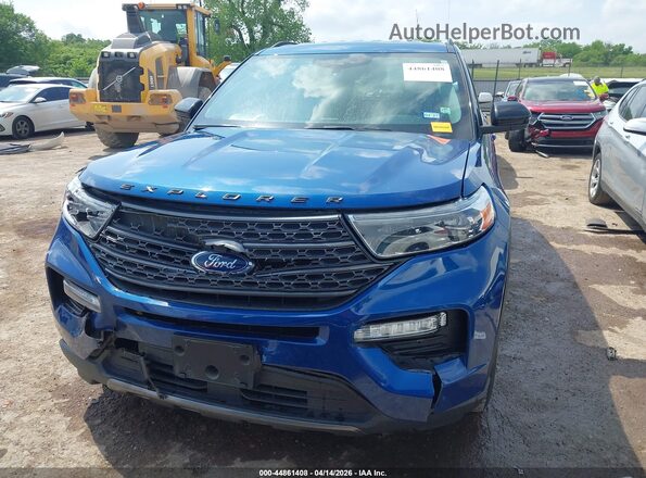 1FMSK7DHXPGA93022 2023 FORD FORD EXPLORER Blue Vista del cuadro de instrumentos