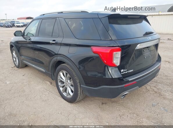 1FMSK7FH0NGA81486 2022 FORD FORD EXPLORER Черный Задняя левая четверть