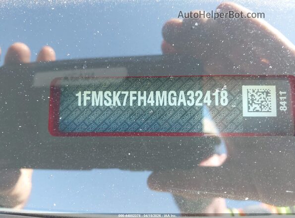 1FMSK7FH4MGA32418 2021 FORD FORD EXPLORER Red 