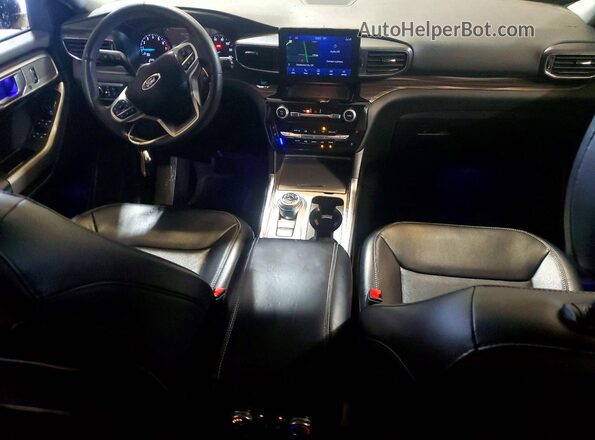 1FMSK7FH6RGA47171 2024 FORD FORD EXPLORER Black Dashboard view