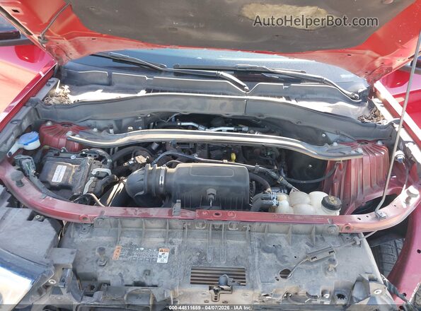 1FMSK7FH9MGA15100 2021 FORD FORD EXPLORER Красный Вид сзади