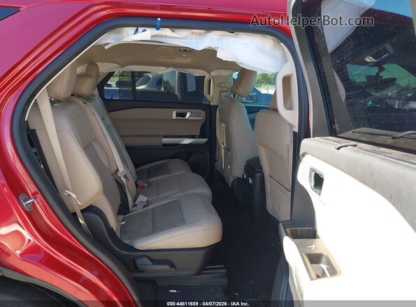 1FMSK7FH9MGA15100 2021 FORD FORD EXPLORER Красный Вид наклейки с VIN-кодом