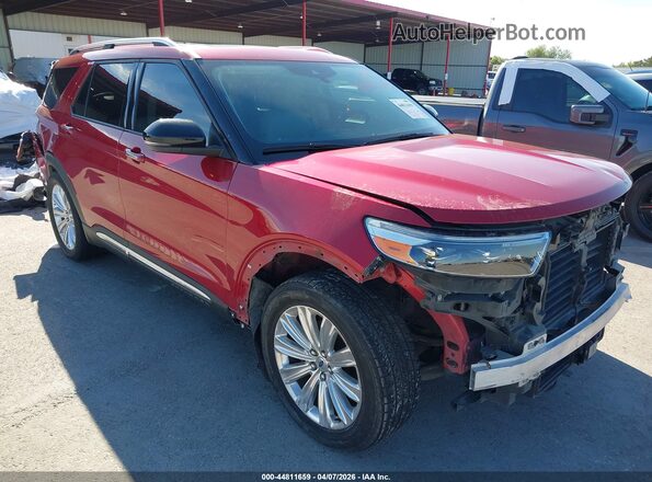 1FMSK7FH9MGA15100 2021 FORD FORD EXPLORER Красный 