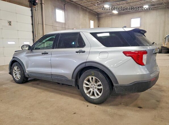 1FMSK8BH3MGA87602 2021 FORD FORD EXPLORER Серебряный Задняя левая четверть