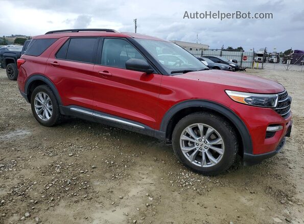 1FMSK8DH0MGA50598 2021 FORD FORD EXPLORER Red Առջևի աջ