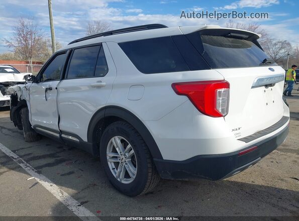 1FMSK8DH0NGC36322 2022 FORD FORD EXPLORER Белый Задняя левая четверть