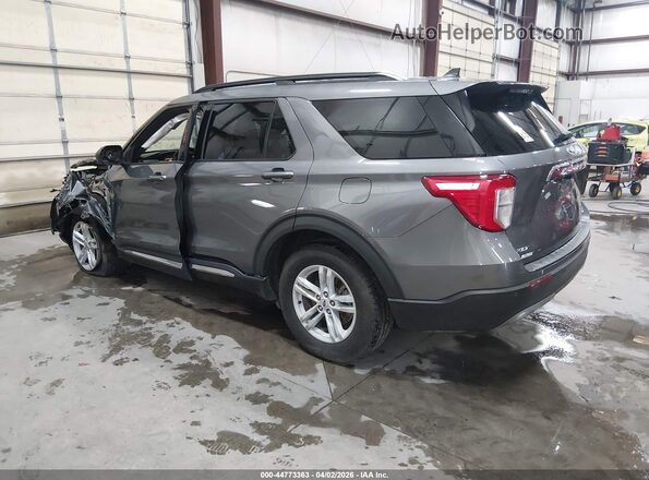 1FMSK8DH2MGA29252 2021 FORD FORD EXPLORER Gray უკანა მარცხენა