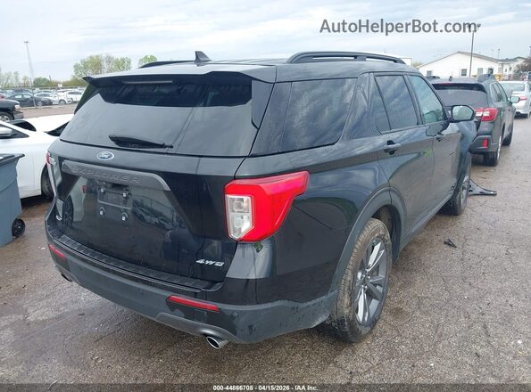 1FMSK8DH3MGC37950 2021 FORD FORD EXPLORER Black Հետևի աջ