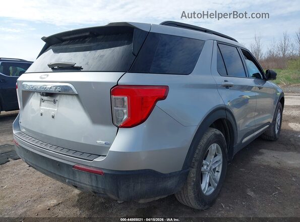 1FMSK8DH4LGC72219 2020 FORD FORD EXPLORER Silver Задня права чверть