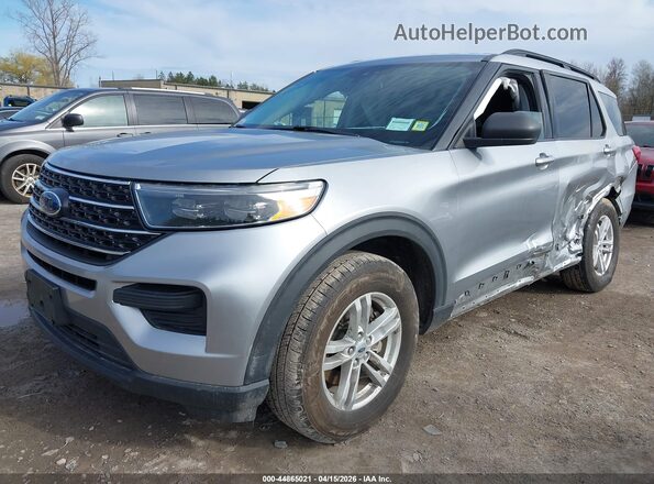 1FMSK8DH4LGC72219 2020 FORD FORD EXPLORER Silver Передня ліва чверть