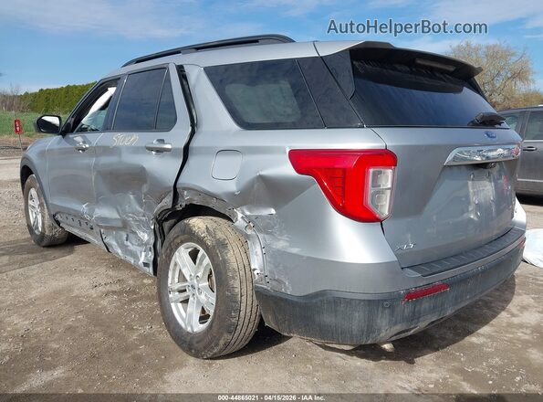 1FMSK8DH4LGC72219 2020 FORD FORD EXPLORER Silver Задня ліва чверть