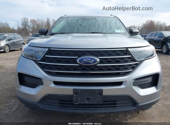 1FMSK8DH4LGC72219 2020 FORD FORD EXPLORER Silver Вид задньої частини салону
