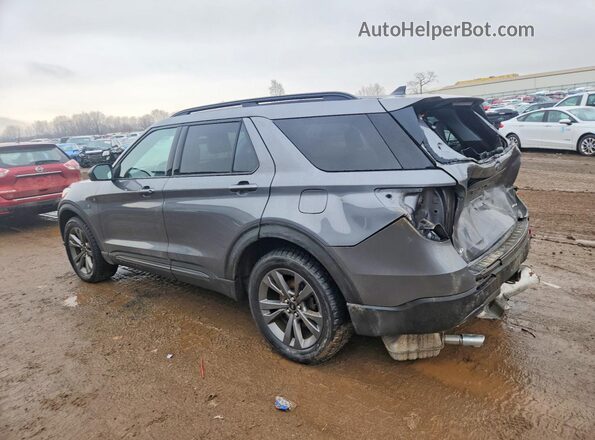 1FMSK8DH4MGA70532 2021 FORD FORD EXPLORER Gray Tył lewy