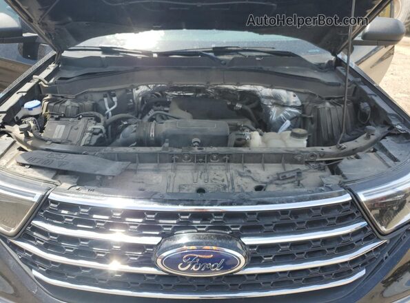 1FMSK8DH6LGA51639 2020 FORD FORD EXPLORER Black Vista del compartimento del motor