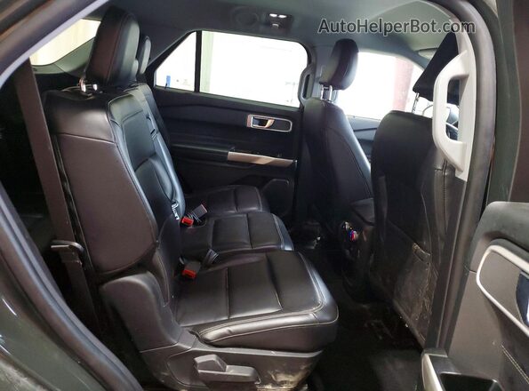 1FMSK8DH6MGC45329 2021 FORD FORD EXPLORER Charcoal Rear interior view