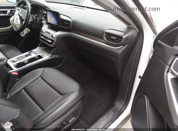 1FMSK8DH7LGD11756 2020 FORD FORD EXPLORER White Vista interior delantera