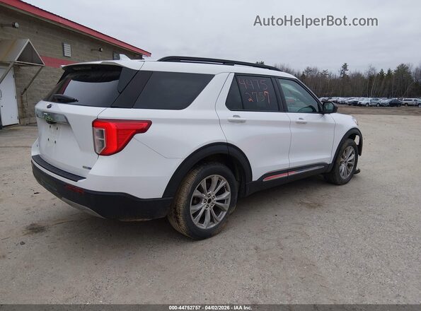 1FMSK8DH7LGD11756 2020 FORD FORD EXPLORER White Trasero derecho