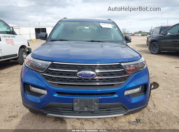 1FMSK8DH7MGA58228 2021 FORD FORD EXPLORER Blue 