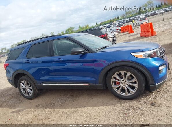 1FMSK8DH7MGA58228 2021 FORD FORD EXPLORER Blue 
