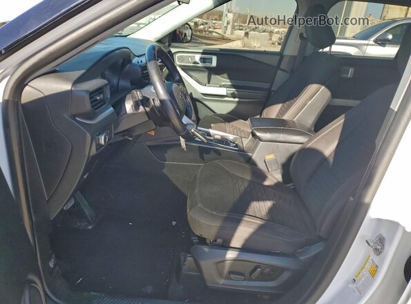 1FMSK8DH9LGC80283 2020 FORD FORD EXPLORER White Front interior view